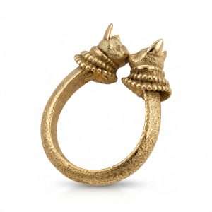gold French Bulldog