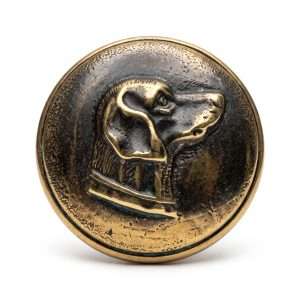 Antique dog pin